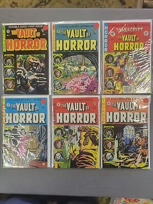 The Vault Of Horror #1 1-4 6 1990s EC Reprints Lot Of Six Comics • $30