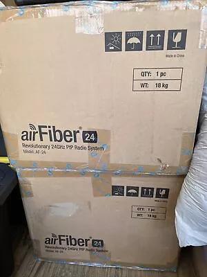 Ubiquiti AF24 AirFiber 24GHz ( Pair ) -2 Total- Ptp Radio NEW SEALED LOT OF 2 • $2300