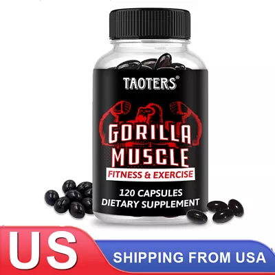 Muscle Fitness And Exercise Supplement - 120 Capsules • $13.83