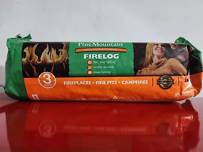Pine Mountain Fire Logs 3 Hour Burn Time Campfires Fireplaces NEW • $12.99