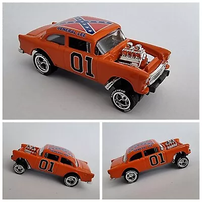 Hot Wheels 55 Chevy Bel Air Gasser General Lee Custom   • $59.95