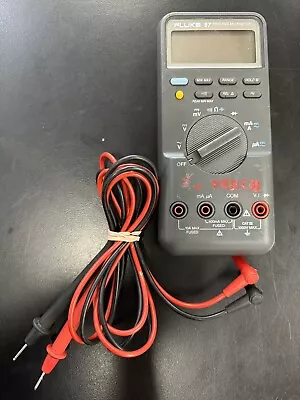 Fluke 87 True RMS Multimeter With Probes  • $98