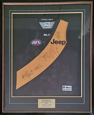 Richmond 2016 Signed Official AFL Team Jumper - Framed • $575