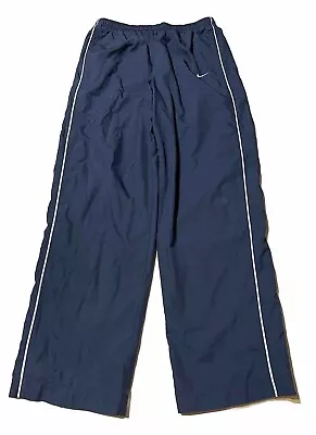 Nike Dri-Fit Athletic Windbreaker Track Pants Zipper Legs & Pockets Men’s Small • $20