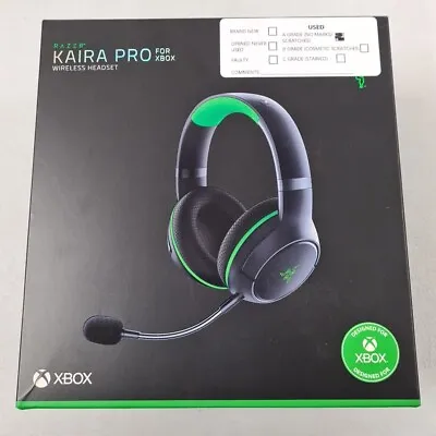 Razer Kaira Pro Wireless Gaming Headset For Xbox *A-GRADE* - FREE SHIPPING • $101.15