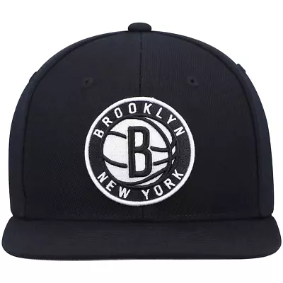 Mitchell & Ness NBA Brooklyn Nets HWC Core Basic Cap Hat Black/Grey • $22.97