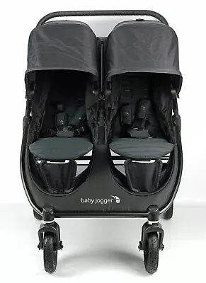 Baby Jogger City Mini GT2 Double Pushchair Infant Stroller 0-4 Years Black New • £549.99