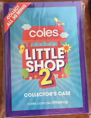 Coles Little Shop Series 2 Full Set With Collectors Case Excellent Condition • $20