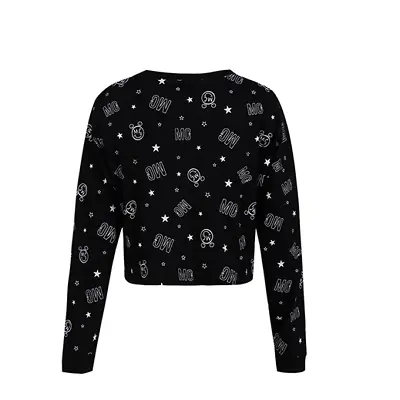 CONVERSE Official Miley Cyrus Thick Sweater Women Black/10016935-A01 RRP £49.99 • $18.64