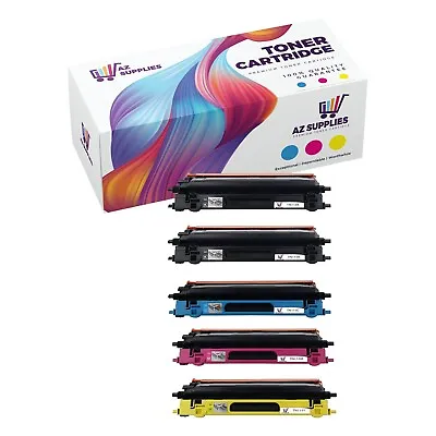 Brother Compatible Toner Cartridge For TN115C TN115K TN115M TN115Y TN110C 5 Pack • $79.99