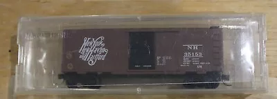 N Scale Micro-Trains Box Car Single Door New York New Haven And Hartford • $10