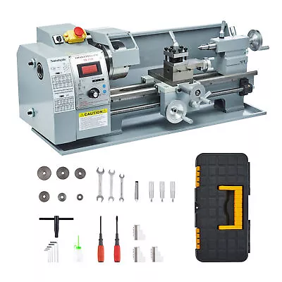 CRENEX 8x16  750W Automatic Mini Metal Lathe Variable-Speed Milling Machine • £784.03