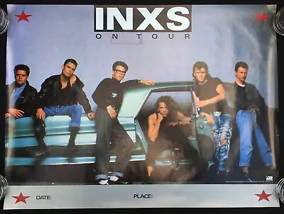 INXS Original 1998 Tour Promotional Poster!!! Michael Hutchence • $14.99