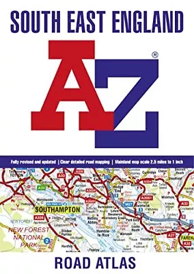 South East England Regional A-Z Road AtlasA-Z Maps • £5.99