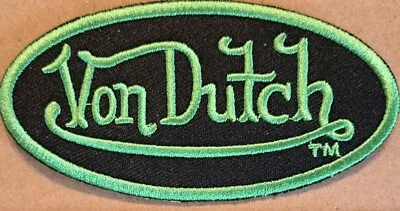 Von Dutch Embroidered Iron On Patch 4 Pcs. • $30