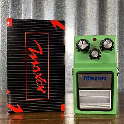 Maxon OD9 9 Series Overdrive Guitar Effect Pedal Demo • $129