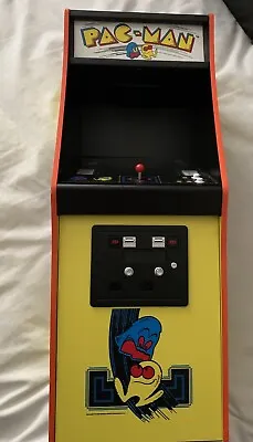 Pac Man Quarter Arcade Machine Quarter Size Used 16” Tall • £79.99