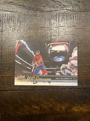 2014-15 Max Pacioretty Upper Deck Canvas Hockey Card - #C45 - Canadiens • $1.25