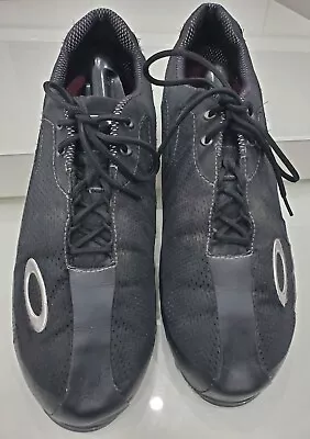 Oakley Cipher Golf Shoes Nano Spike 14032-001 - Black - Mens Size 14 M • $54.99