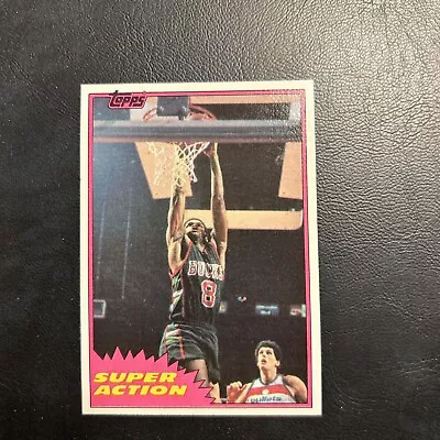 #108 Marques Johnson Milwaukee Bucks Super Action￼    1981-82 Topps Cb15-2 • $1.99