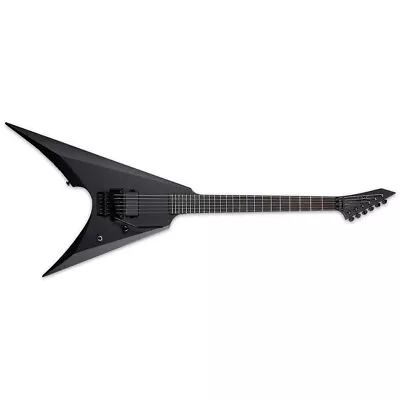 ESP LTD Arrow Black Metal Electric Guitar Macassar Ebony Black Satin • $1199