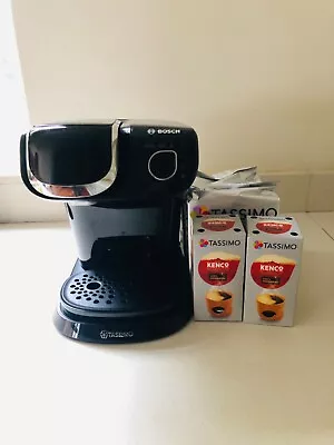 Bosch Tassimo My Way (TAS6002GB) 1500W Coffee Machine With 48 Kenco Pods - Black • £30