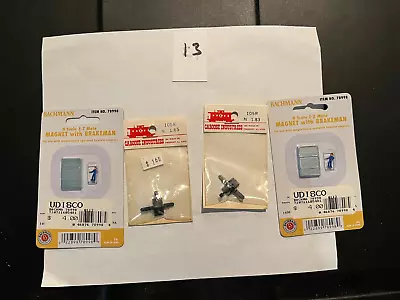 Lot 13   N Scale  Misc OLD STOCK NEW Items Manual Switch And Magnet Brakeman • $4.99