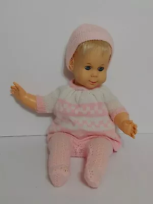 1960s Mattel BABY CHERYL Chatty Cathy Type Doll 16  FOR RESTORATION OR REPAIR • $9.99