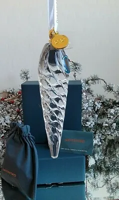 $59.95 • Buy 2021 *nib* Waterford Crystal Annual Icicle Christmas Ornament 1059688
