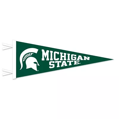 Michigan State Spartans Wool Felt Pennant - 9  X 24  • $14.95