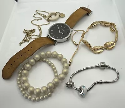 Pandora Glass Charm The Horse Watch Bracelets Necklace Bulk Lot  • $29