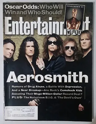 Entertainment Weekly Magazine (March 1997) Aerosmith Notorious B.I.G. Whoopi G • $9.99