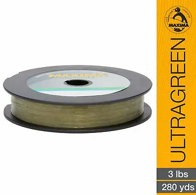 Maxima Fishing Line One Shot Spool Ultragreen 3-Pound/280-Yard • $26.78