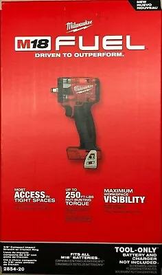 Milwaukee 2854-20 18V FUEL 3/8 Brushless Cordless Impact Wrench Friction RingNEW • $159.40