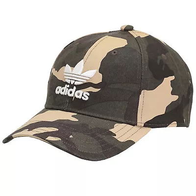 Caps Unisex Adidas Camo Baseball Cap Green • £50.68