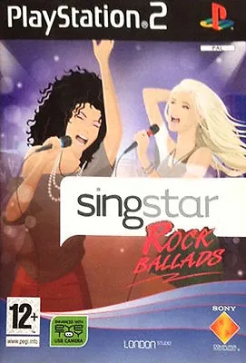 £4.48 • Buy PlayStation2 : SingStar Rock Ballads - Solus (PS2) VideoGames Quality Guaranteed