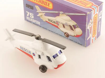 Matchbox 75 D Superfast Seasprite Helicopter Rescue Near MIB Boxed 1610-04-71 • $46.78