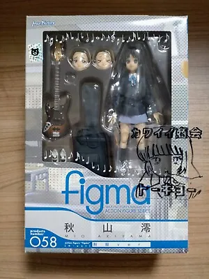 K-ON! Mio Akiyama Figma 58 Action Figure Max Factory • $101.04