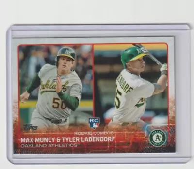 2015 Topps Update MAX MUNCY Rookie Card #US54 A'S • $3
