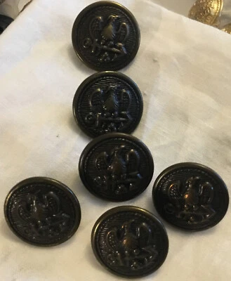 £1.20 • Buy Eagle On A Anchor Buttons