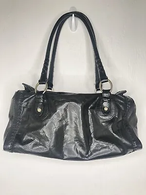 $24.97 • Buy Sigrid Olsen Black Leather Handbag Shoulder Bag Purse