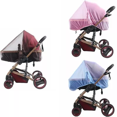 Cat Mosquito Net Pushchair Cot Moses Basket Pram Carseat Safety Stroller Buggy • £4.42