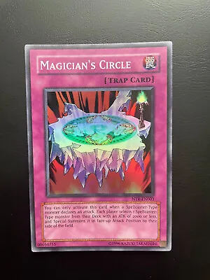 Yugioh Magician's Circle NTR-EN003 Super Rare Unlimited Edition Damaged • $2.50