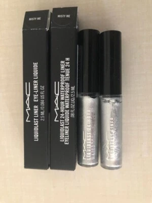 $39.99 • Buy 2 X Mac Liquidlast Waterproff Eyeliner   * Misty Me * New In Box