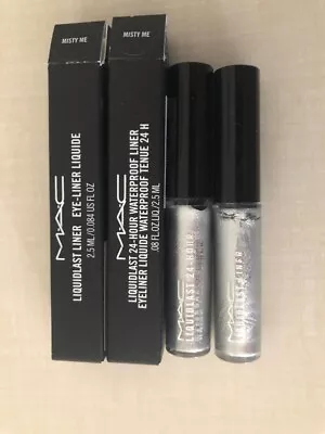 2 X Mac Liquidlast Waterproff Eyeliner   * Misty Me * New In Box • $39.99