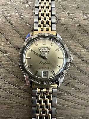 Vintage Fortis Stratoliner 30 Swiss Men's Wristwatch Rare • $199.99