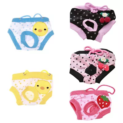 Male / Female Dog Puppy Nappy Diapers Belly Wrap Band Sanitary Pants Underpants • $13.99