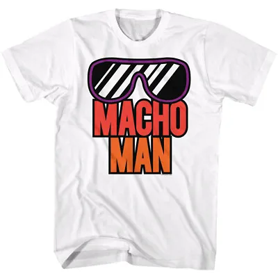 Macho Man Randy Savage Sunglasses Men's T Shirt WWE Wrestling Legend  • $25.50
