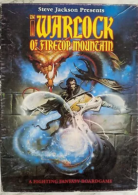 Warlock Of Firetop Mountain Board Game • £16