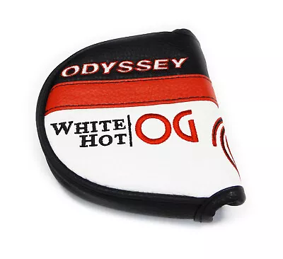 NEW Odyssey White Hot OG Heel Shafted Mallet Golf Putter Headcover • $13.95